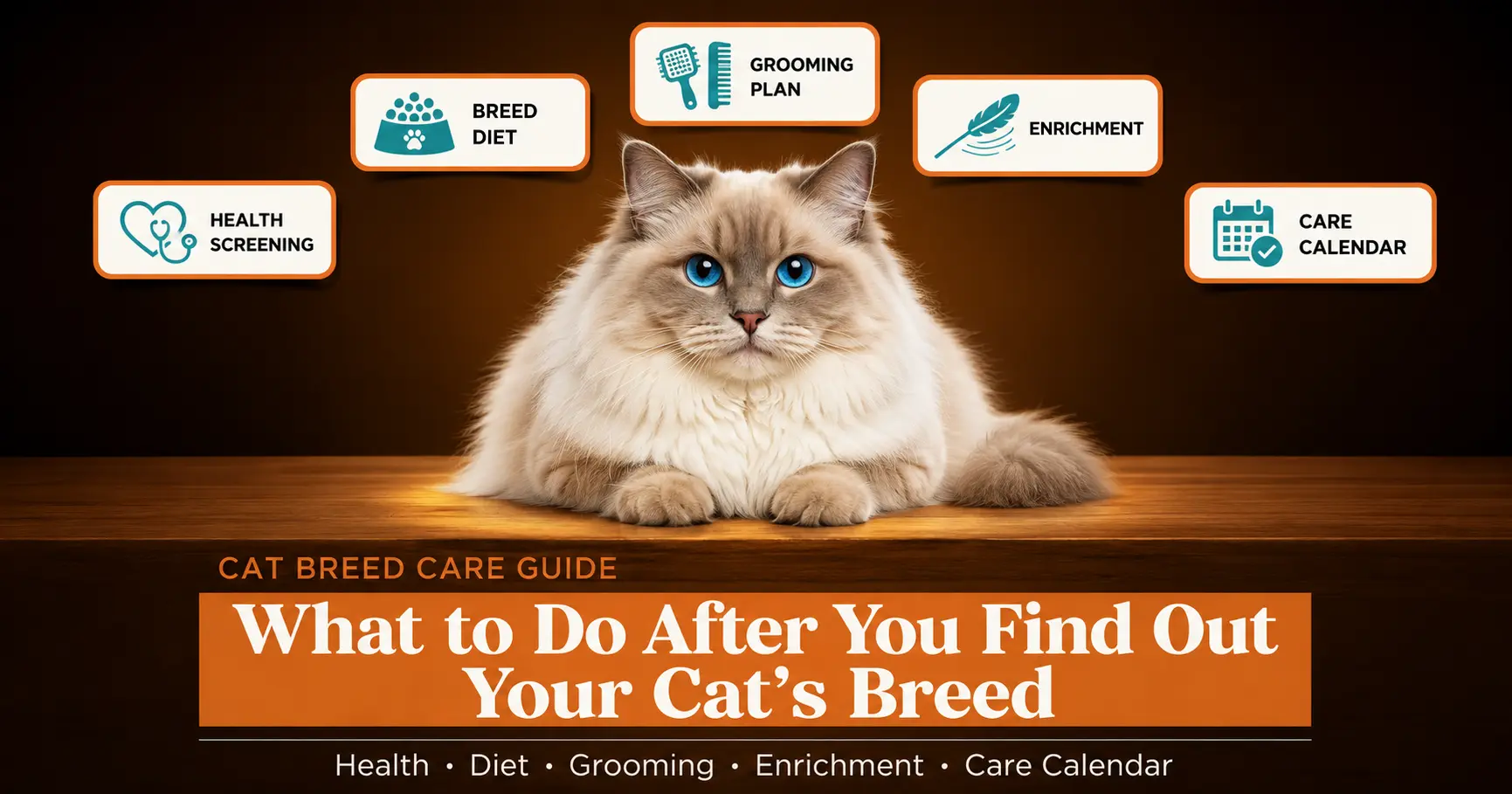 What to do after fiding your cat's breed
